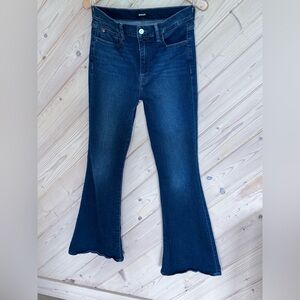 Hudson Jeans Dark Blue Flare Leg Denim